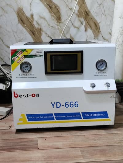 OCA Glass punching and Debubbling Machine