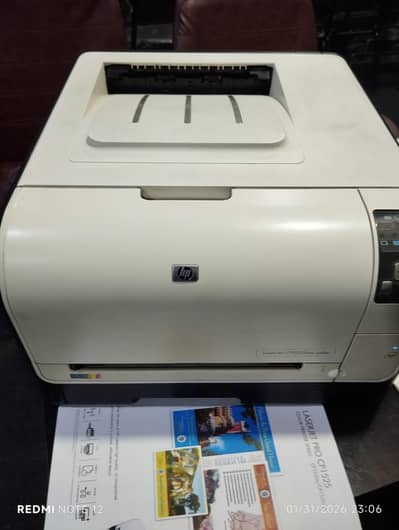 Hewlett-Pakard HP Laserjet CP1525nw Color Printer/refilled cartridges