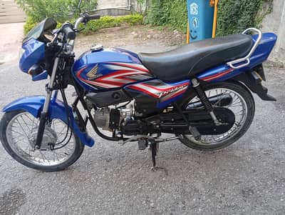 HONDA PRIDOR 100 CC BLUE COLOUR
