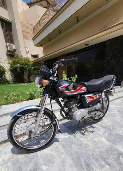 Honda CG 125 2024 Black