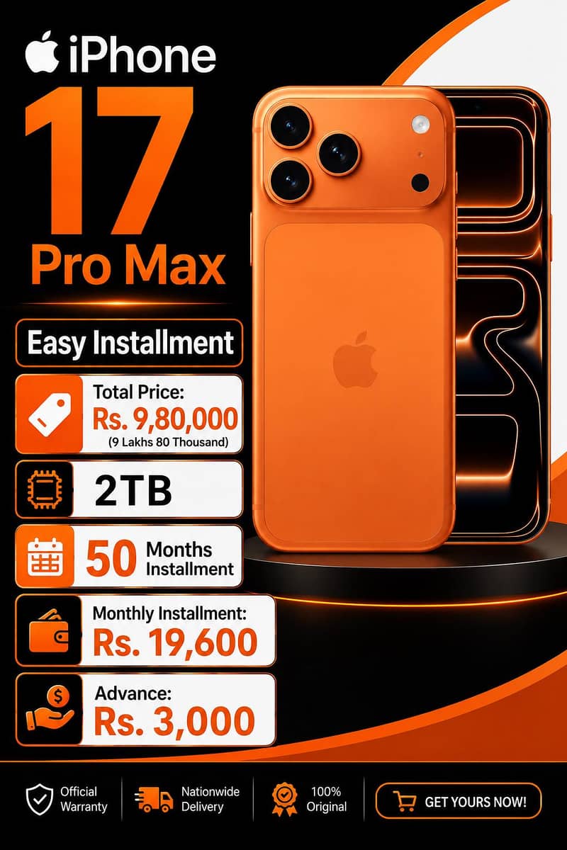 Apple iPhone 17 Pro Max 0
