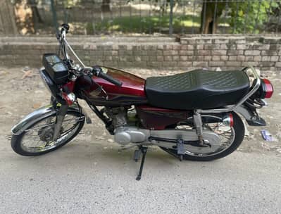 Honda CG 125 – 2017 Model | Red Color
