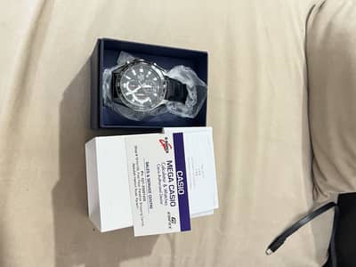 Brand new casio  EFV-550 1 year warranty with complete box