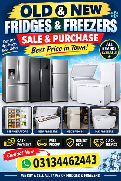 Old & New Fridges & Freezers — Sale & Purchase | Best Price