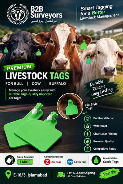 Cow Tag / Cattle Tag / Goat Tag / Ear Tag / Neck Tag / Tag for sale