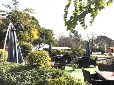 Ground Floor 1200-SQF Plus Outdoor Dining Commercial Space Available for Rent in the Hear of F-7, Markaz