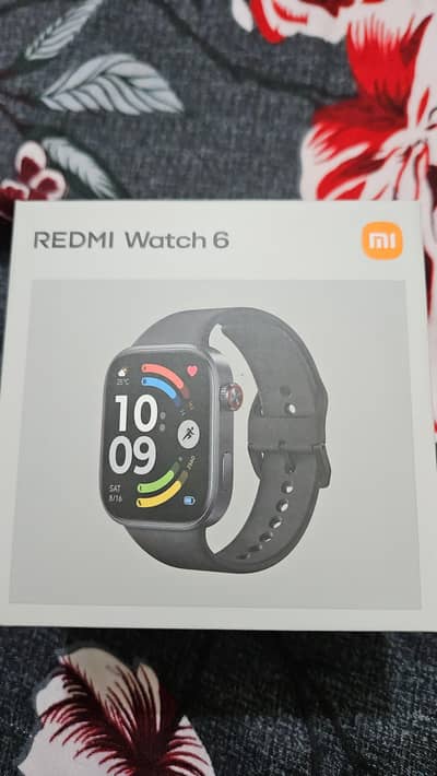 Redmi watch 6 Obisidion Black color