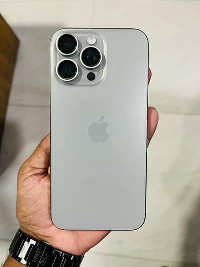 Apple iphone 15 pro max 256GB LLA | PTA Approved | 10/10 | 85%BH |