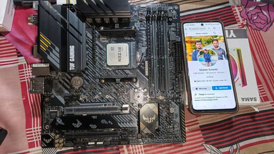  ASUS TUF B550 + Ryzen 5 3600 Combo | Fresh Import | 52K 