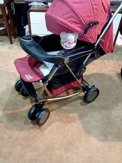 2 in 1 Brand New Imported Pram Baby Stroller 0331-5507990