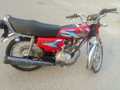 honda 125 model 2024  new condition home use