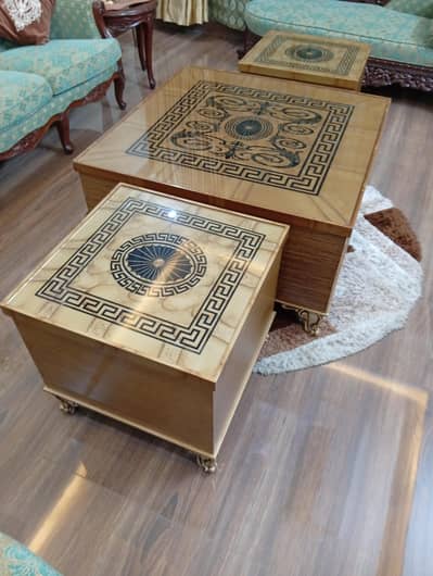 Centre table with side tables (New)