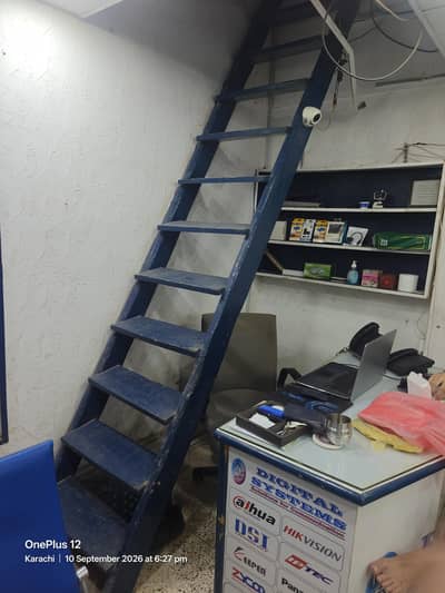 Wooden Stairs for Shop Urgent Sale