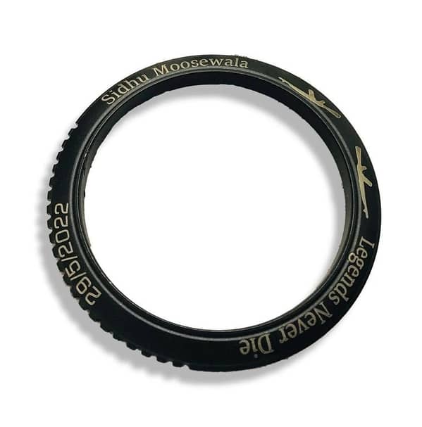 Sidhu Moose Wala's Bold & Black Style with Our Trend Men's/Boys Kara Collection (Bracelet)
