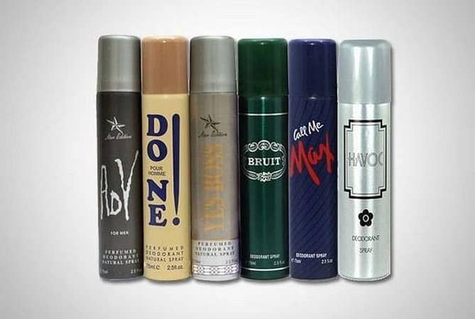 Best Pack of 6 75ml Body Sprays for Men and Women