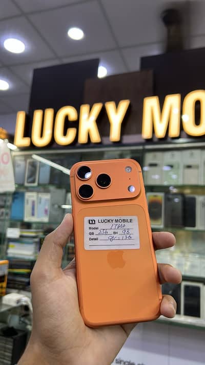iPhone 17pro 256gb jv 98% battery brand new 10 10 condition /17 series