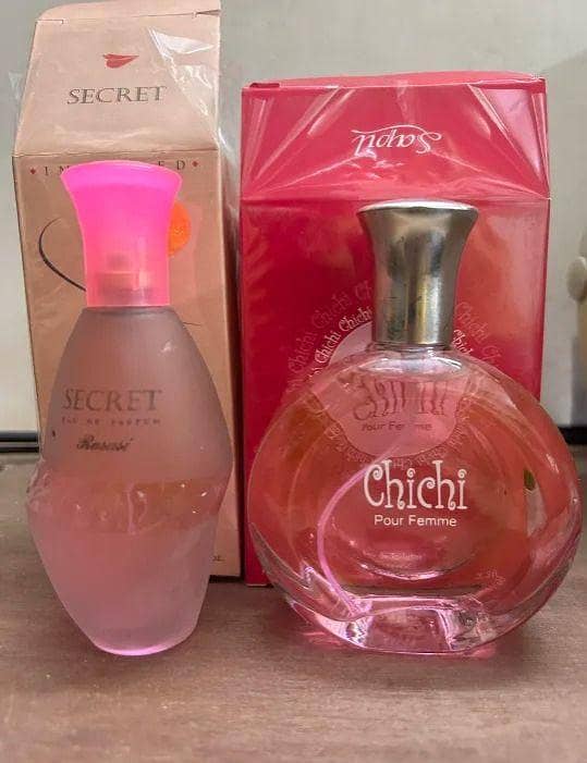Impressions By Chichi Pink Pack (2) with Free Secret Parfume – 100ml + 75ml