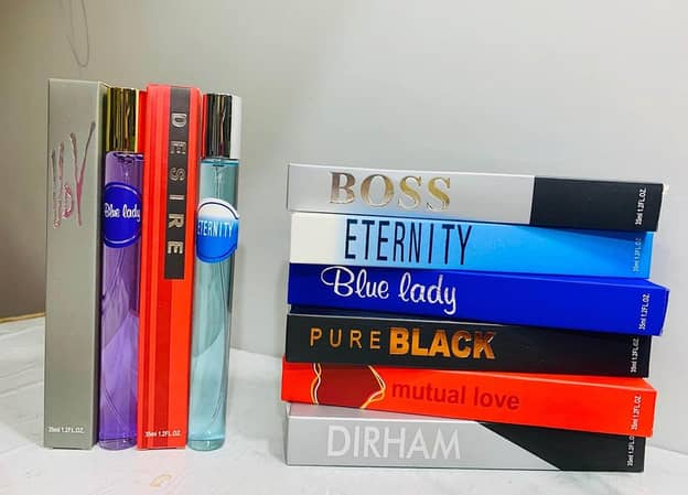 Pack Of 5 Men’s Pen Perfumes – 35 ml Each, Top-Notch Fragrance, Long-Lasting Quality