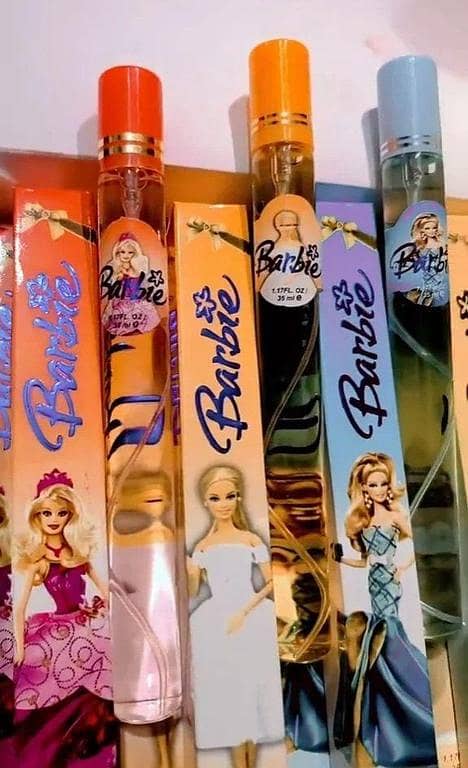Barbie Pen Perfume 35 ml – 5 Pack Set