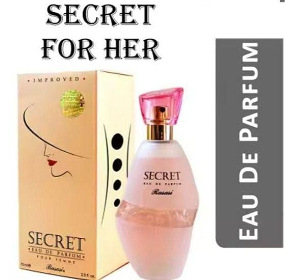 Secret Perfume for Women – 75ml Eau de Parfum by Rasasi