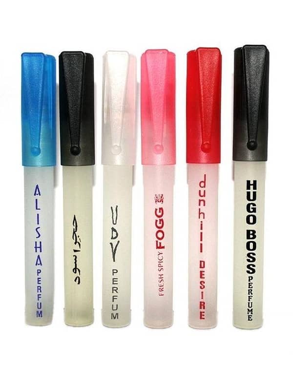 Pocket Pen Perfumes: Set of 12 Roll-On 8ml Fragrances for Men and Women