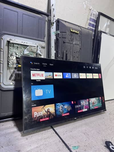 32" android led tv TCL with voice remote fresh