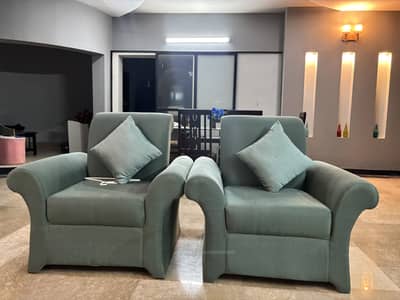 5-Seater Sofa Set for Sale – Only 2 Months Used
