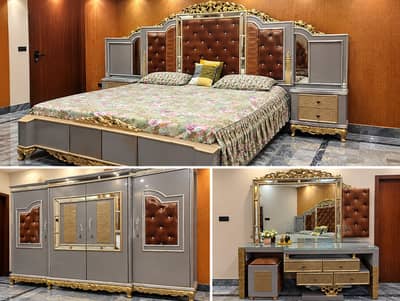 Bedroom Set/Bed Set,/Double Bed/ King Size Bed/Complete Bedroom Set