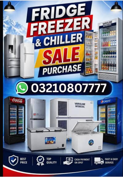 fridge sale purchase/ freezer buyer/ best price