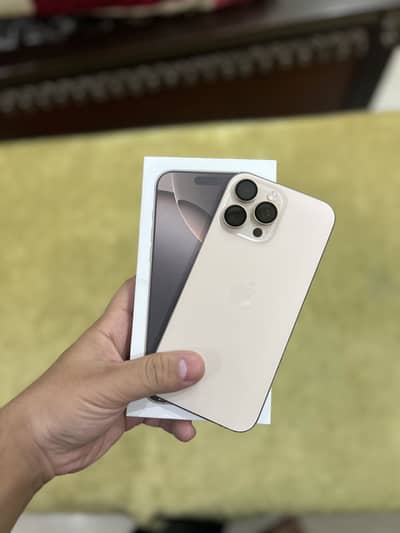 iPhone 16 Pro Max Non PTA (factory unlock)