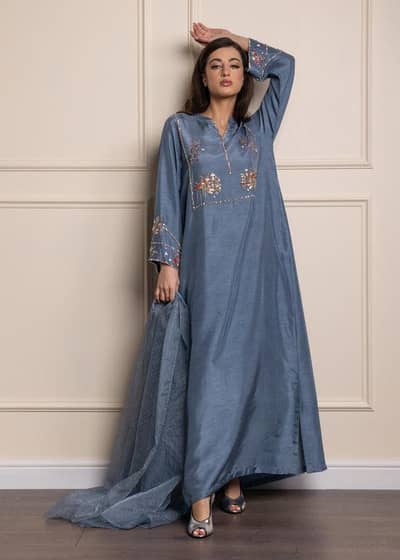 Blue sherry maxi