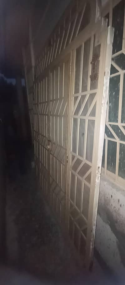 Grill door