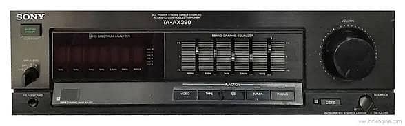 Sony TA AX 390