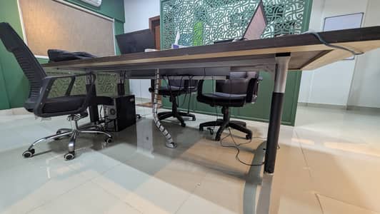 Large Executive Conference & Team Workstation Table