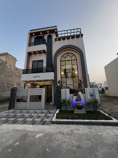 5Marla Triple Heighted With a triple Story House Available for sale in Premier Block D Citi Housing Jhelum , Rooftop Best view "