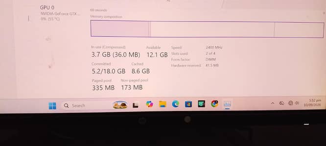 Kingston 8gb 2400mhz ram ddr4