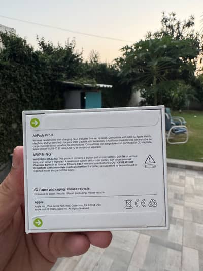 Apple AirPods Pro 3 – Brand New Box Pack – USA Bought 