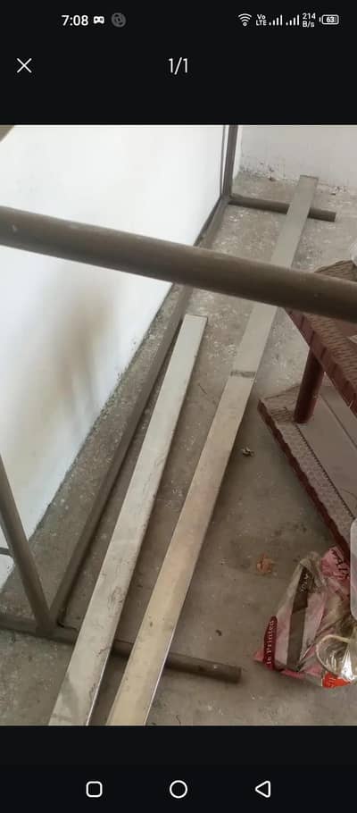 Steel bars 16 guage