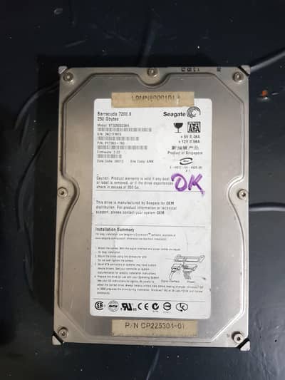 HARD DRIVE FOR PCS AND LAPTOPS