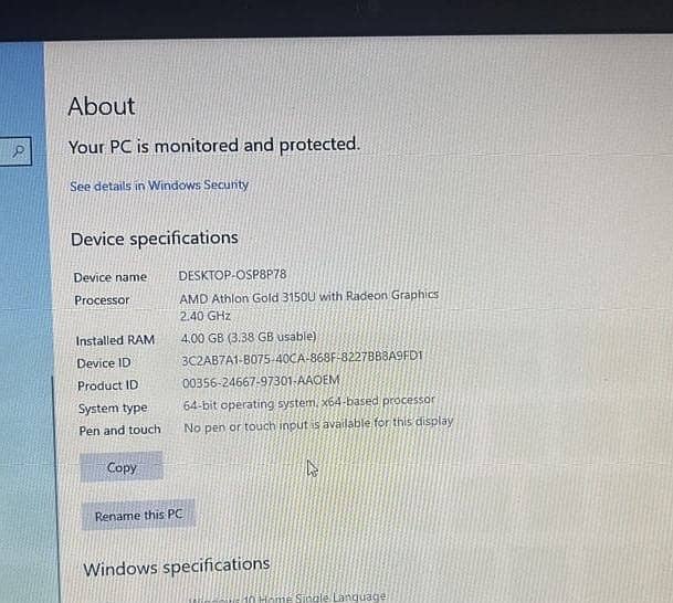 HP desktop 3