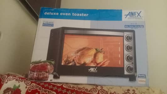 Its a brand new baking oven. . . its baking, grilling and oven
