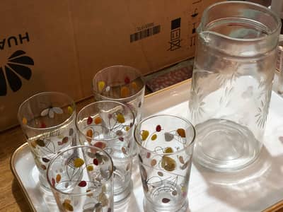 Glass crockery and other kitchen item