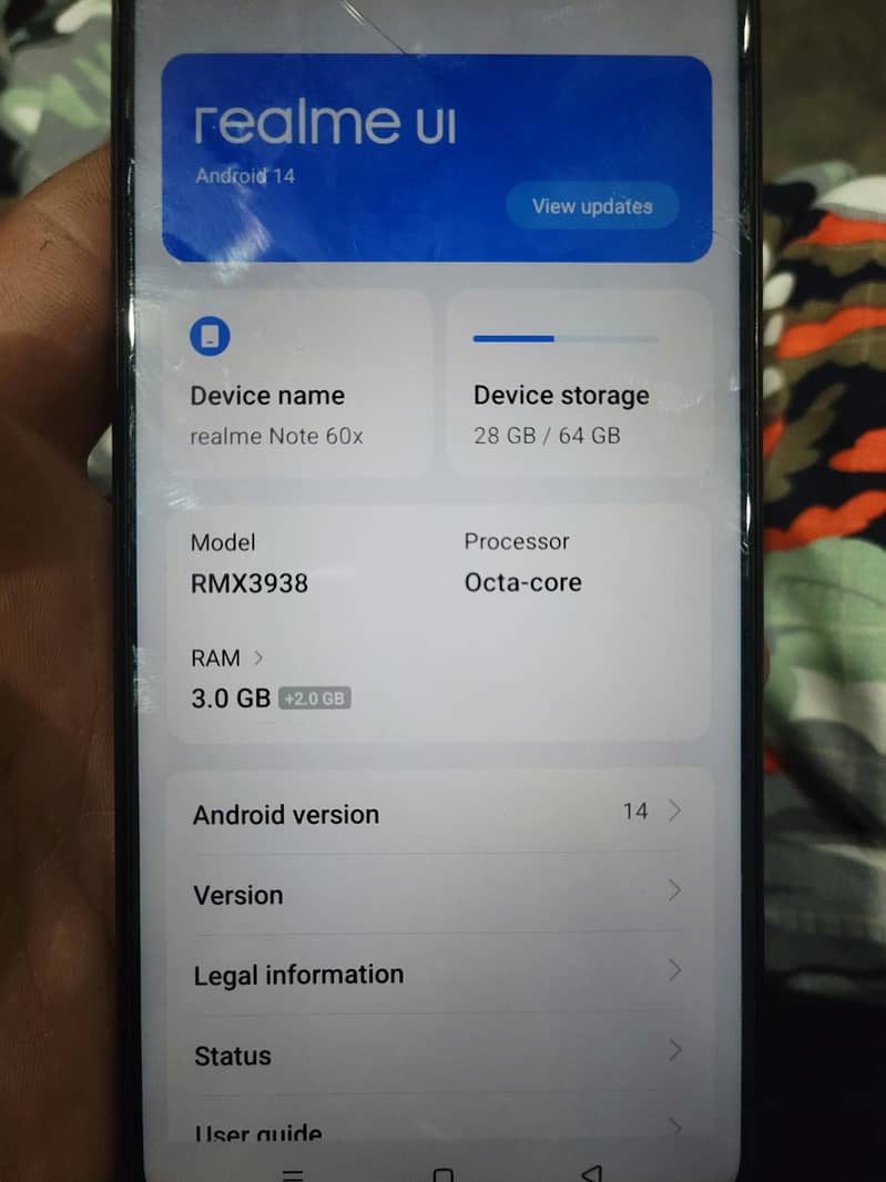 Realme Note 60x 5