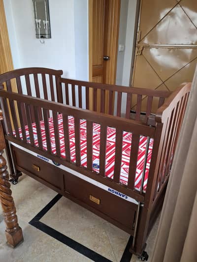Wooden Baby Cot