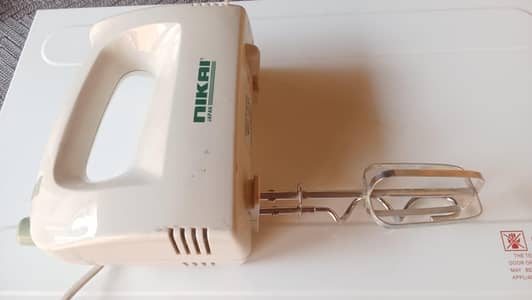 Nikai 2-in-1 Hand & Stand Mixer with Rotating Bowl