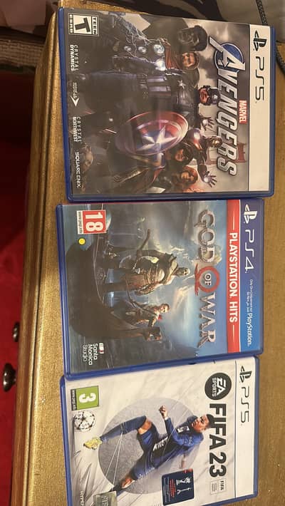 Video  cd ps 4 and ps5