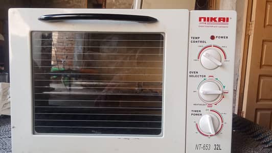 Nikai Electric Oven Toaster Griller (NT-653) 32L