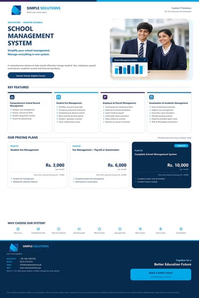 School Management System Software