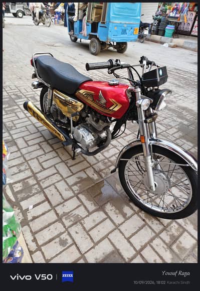 Honda CG 125 golden special edition