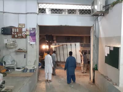 warehouse factory Gudaam for portion for rent Azizabad Bhangoria Town